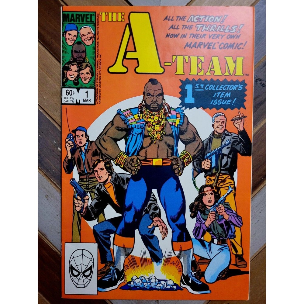 The A-Team #1 (Marvel 1984) 1st Issue! Collector's Item Adapted From TV! (7.0)